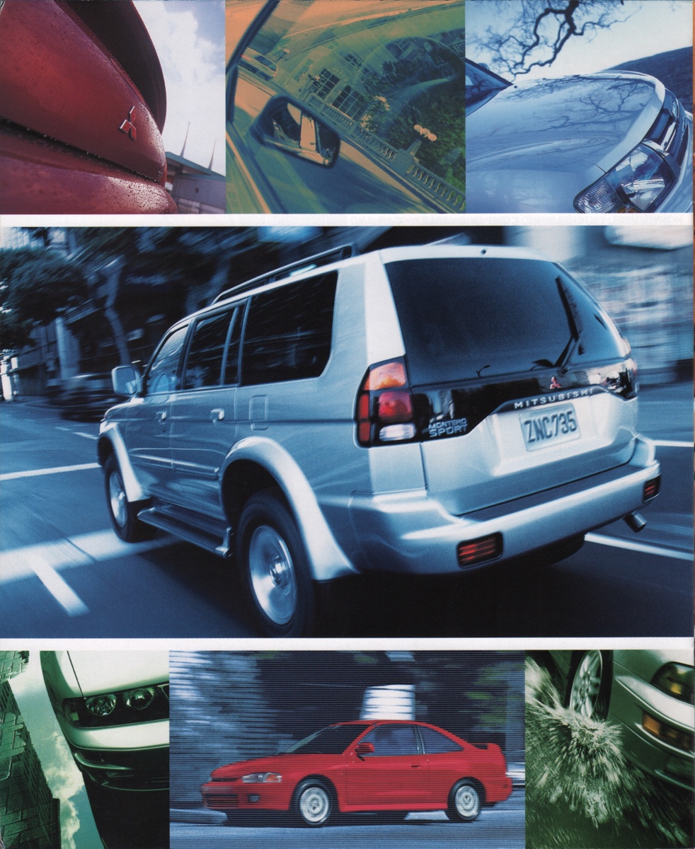 2001 Mitsubishi Full Line Brochure Page 8